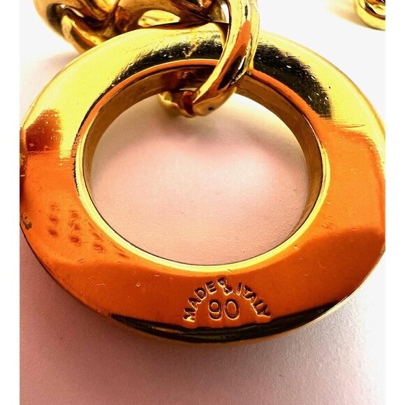 Vintage Gold Celine Necklace 1990s - Picture 5 of 10